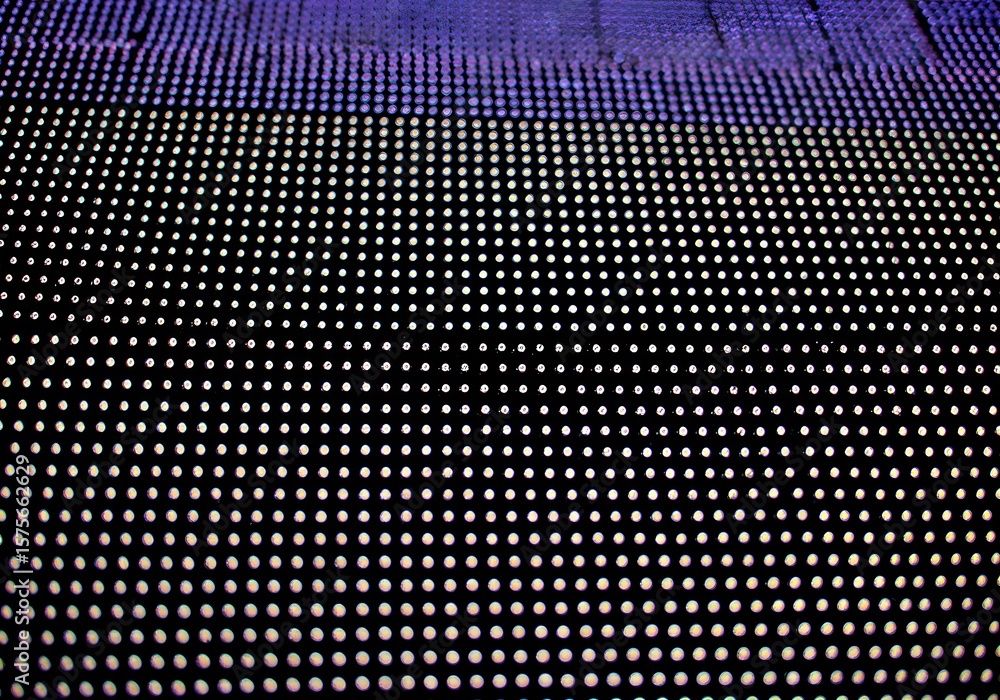 Poster close-up led display pixelated pattern abstract digital tech background, dot matrix, data visualizat