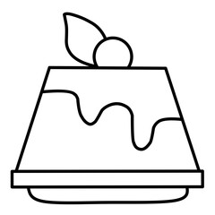 fast food line icon