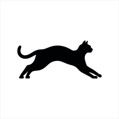 black cat silhouette