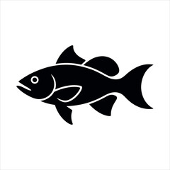vector illustration of a fish
