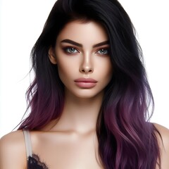 A beautiful woman model 