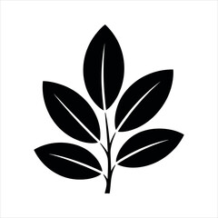 vector illustration of green leaves