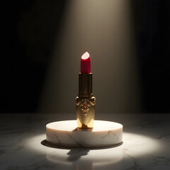 Luxury Lipstick, Elegant and Glamorous, EDL for High-End Beauty Branding and Cosmetic Product Promotions.