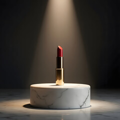 Luxury Lipstick, Elegant and Glamorous, EDL for High-End Beauty Branding and Cosmetic Product Promotions.