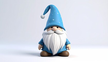 Cute cartoon gnome