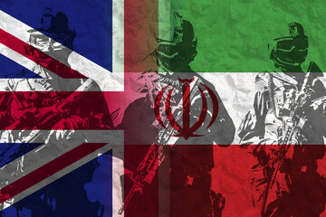 UK-Iran tensions escalate: A visual metaphor for the intelligence report on Iranian threats to the United Kingdom