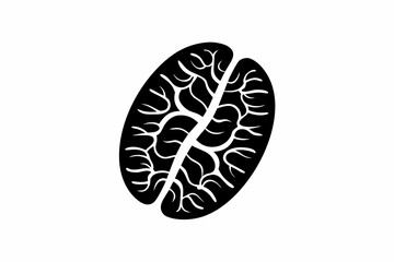 Coffee Beans silhouette vector illustration