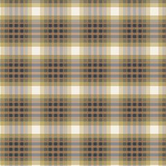 Autumn Plaid Pattern Background - Seamless Tartan Texture