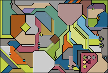 colorful abstract art