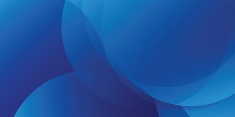 Abstract blue wallpaper background with dynamic shapes composition, featuring an abstract dark blue texture illustration and circular elements.