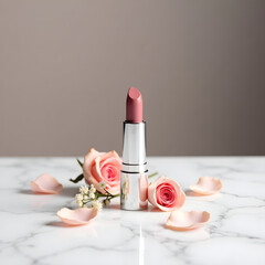 Luxury Lipstick, Elegant and Glamorous, EDL for High-End Beauty Branding and Cosmetic Product Promotions.