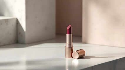 Luxury Lipstick, Elegant and Glamorous, EDL for High-End Beauty Branding and Cosmetic Product Promotions.
