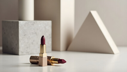Luxury Lipstick, Elegant and Glamorous, EDL for High-End Beauty Branding and Cosmetic Product Promotions.