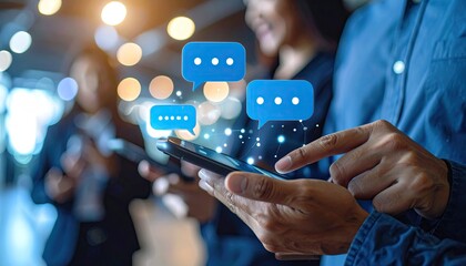 Diverse group interacting digitally