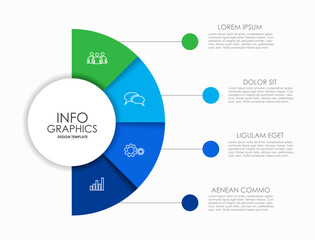 Infographic design template with place for your data. Vector illustration.