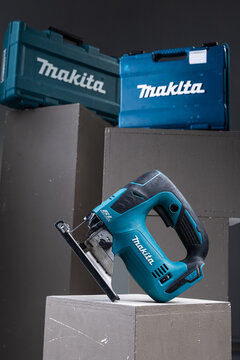 Kuala Lumpur, Malaysia - July 11, 2025 : Makita Corporation is a Japanese manufacturer primarily known for its power tools. Founded in 1915, it has become a global leader in the power tool supply.