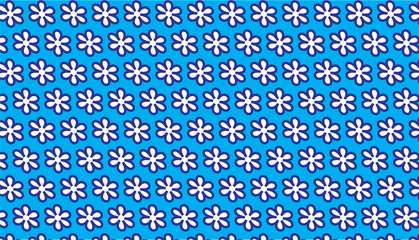 Blue color flower page