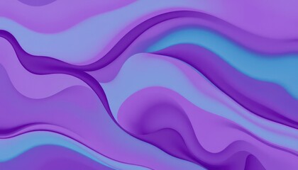 Obraz premium Abstract purple and blue wavy pattern (1)