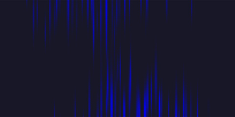 abstract background with lines and dots in blue color. Vector illustration.