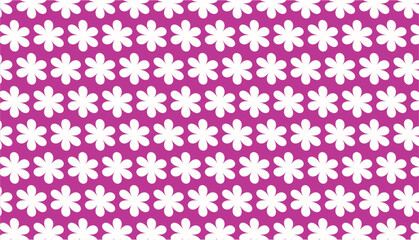 seamless pattern with flower shapes