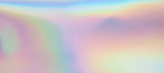 Holographic rainbow foil iridescent texture abstract hologram background