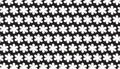 abstract seamless pattern floral art white color decoration