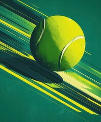 tennis poster design