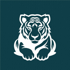 tiger head vector