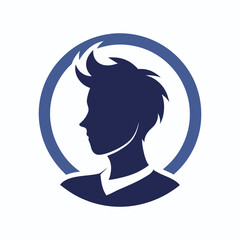 profile icon silhouette vector icon