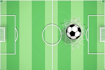 Obraz premium American soccer, football, sports, ball, splash, colorful, vibrant, image