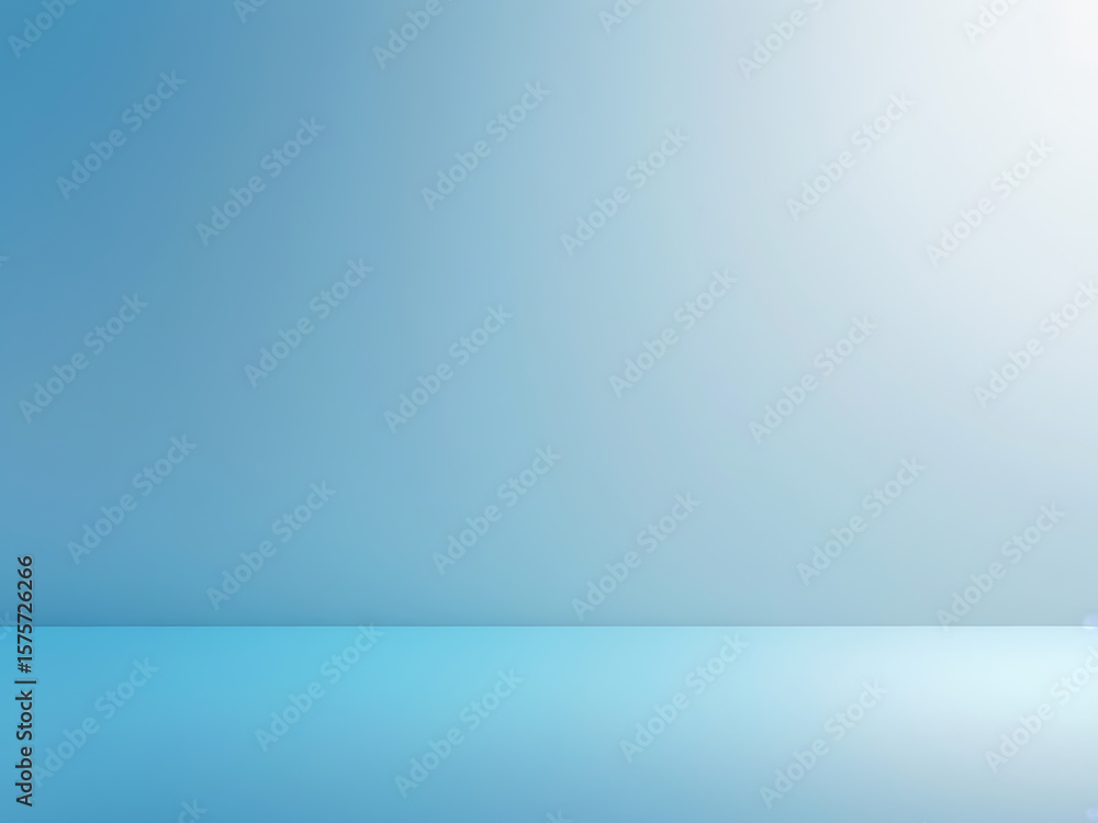 Fototapete abstract blue background with light and dark gradient, texture, modern pattern, smooth vector design
