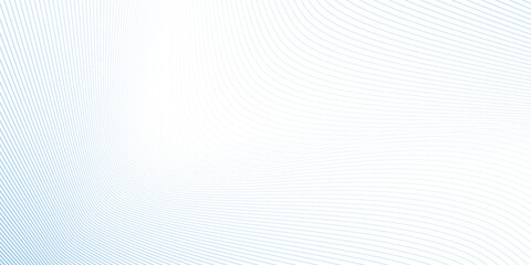 Transparent background with thin wavy pale blue lines. Modern subtle pattern, vector illustration.