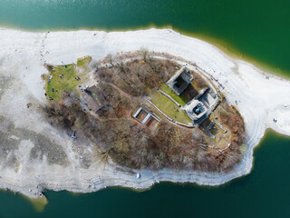 Aerial View The Stark Ruins