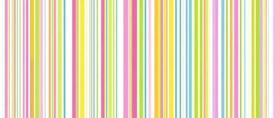 Vibrant Pastel Vertical Stripes Seamless Pattern Background