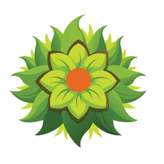 Free Moss Flower Vector Icon for Your Designs