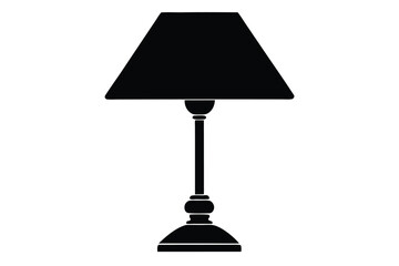 table lamp isolated on white