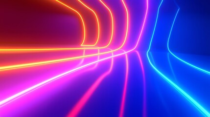 Minimalist wallpaper design emphasizing vibrant colors and shapes.