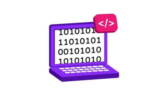 Back End Icon Animation MP4 file