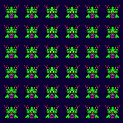 set of vector icons of numbers, pixel heart pixel art illustration
