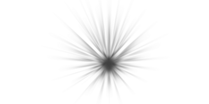 Abstract single grey light flare and starburst png. A versatile smoky effect or subtle highlight element isolated on a transparent background for any design. PNG.