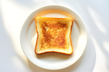 Golden pastry filled with sweet jam, circular plate, elegantly presented, perfect for a cozy breakfast or dessert setting.