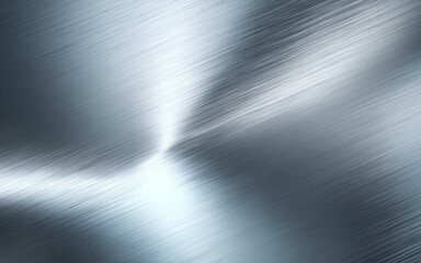 Fototapeta premium Brushed Metal Texture Background – Realistic Industrial Surface