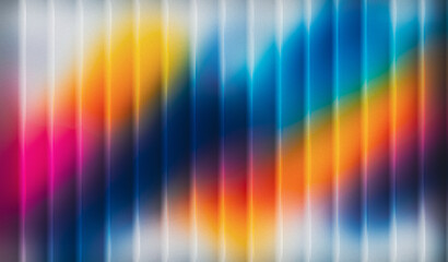 Futuristic fractal glass texture with waves in vibrant colors. Dynamic background for projects and website.