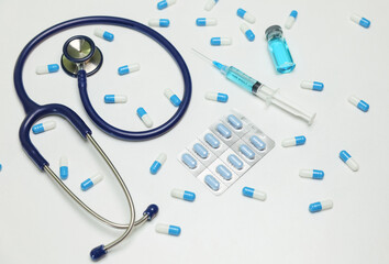 A wide range of medical tools and essential medications designed for healthcare professionals and...