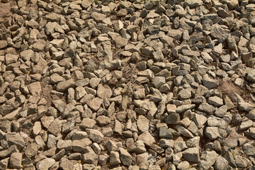 Rough gravel texture background