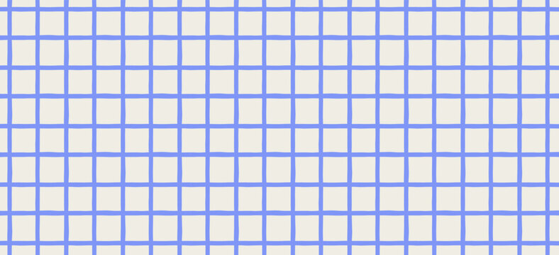 Retro, vintage hand drawn abstract patterned background. French, Italian style patterns with strips, checkered and plaid vector pattern