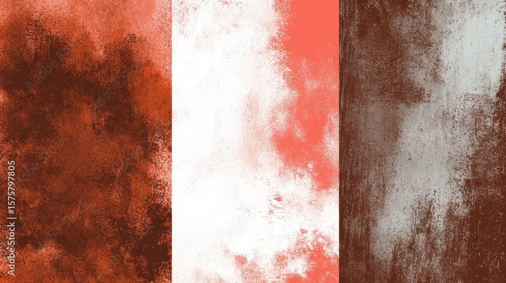 Poster Abstract background design with multiple textures