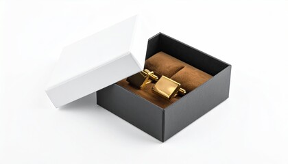 Gift box with cufflinks