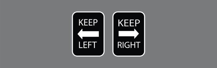 road signs isolated on a white background. Green traffic signs.