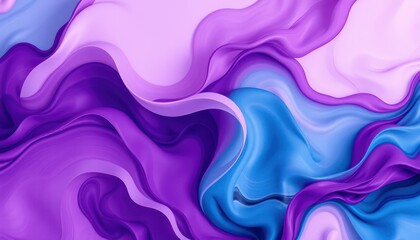 Fototapeta premium Abstract swirls of purple and blue (2)